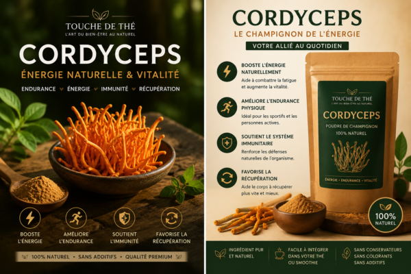 Cordyceps TOUCHE DE THÉ TOGO