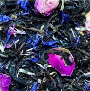 Thé Blanc, Bleuet et Rose : Une Parenthèse Florale de Bien-Être